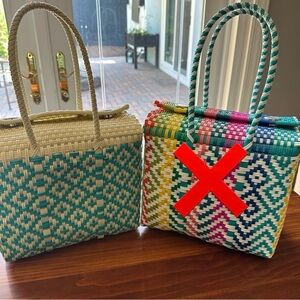 Colorful Artisan Hand Woven Tote Bags choose one